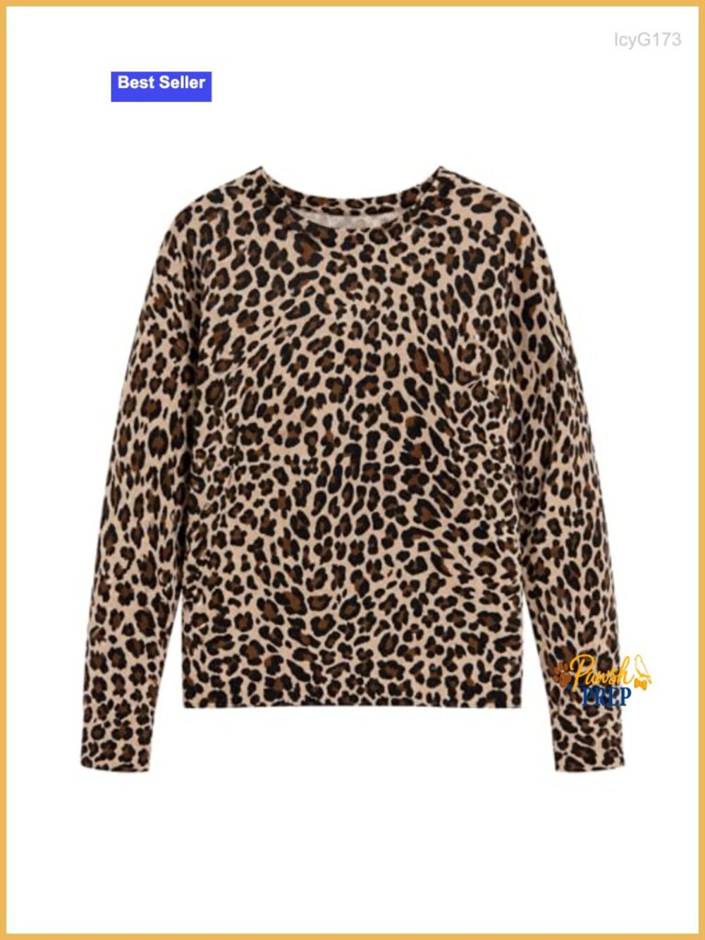 Boho Graphic Print Crewneck Cotton Sweater Long Sleeve Loose Fit Pullover